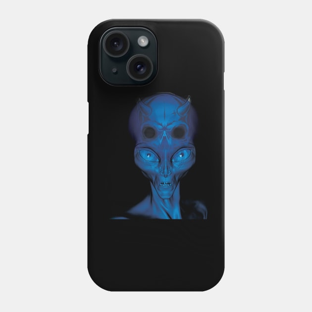 aliens exist sci fi Phone Case by RONZIISHOPP