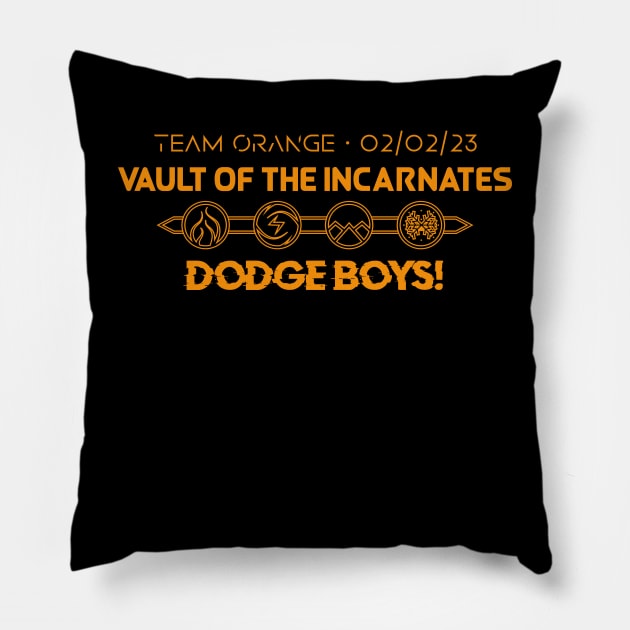 DODGE BOYS! Team Orange AOTC (Requested by Wox) Pillow by Ex Inferno