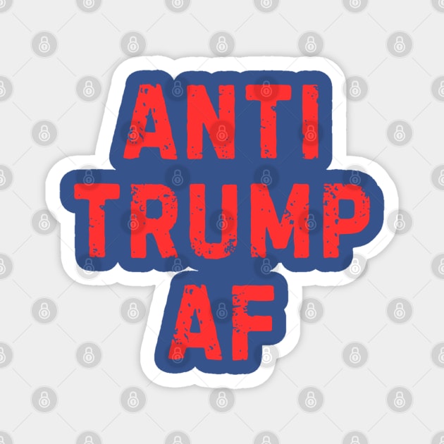Anti-trump Magnet by Creatifly Graphic Tees