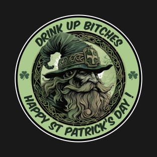 Funny Happy St Patrick's Day Drinking T-Shirt