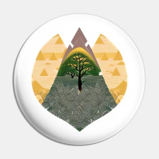 Mountain Tree - Designs for a greener future Pin