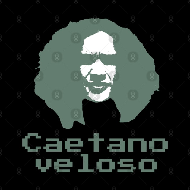Caetano veloso ||| 70s pixel art by MertuaIdaman