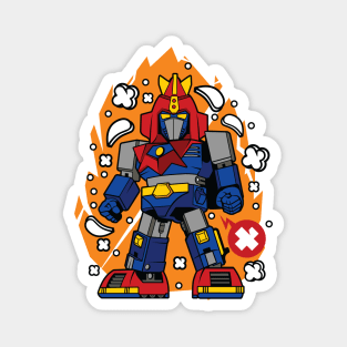 Voltes V Magnet