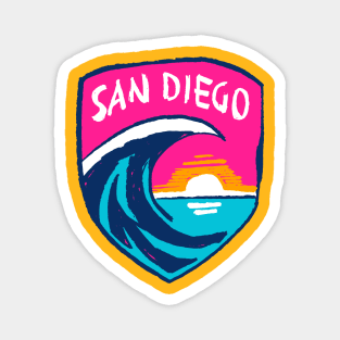 San Diego Waveeee FC 04 Magnet