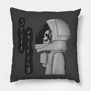 Astronaut skull Pillow