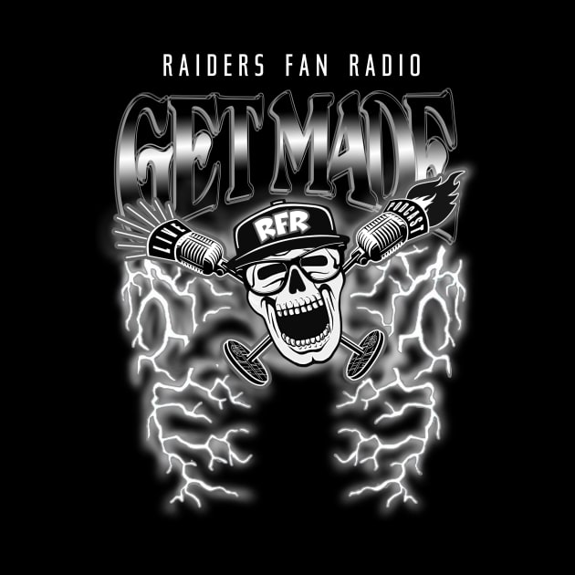 Get Made Lightning RFR by Raiders Fan Radio swag!