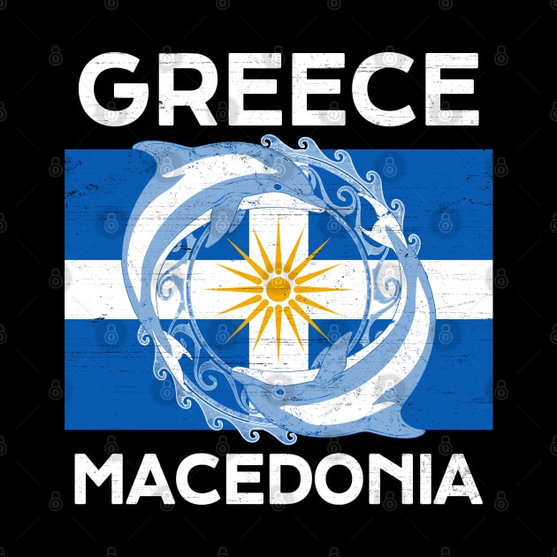 Macedonia Flag by NicGrayTees