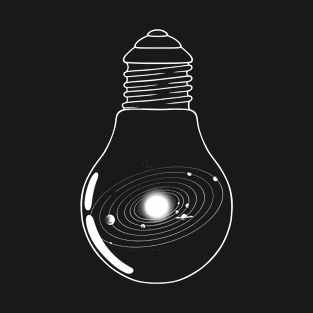 Universe In a Lightbulb by Tobe Fonseca T-Shirt