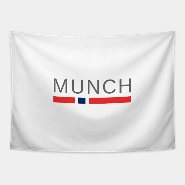 Munch Norway Tapestry by tshirtsnorway