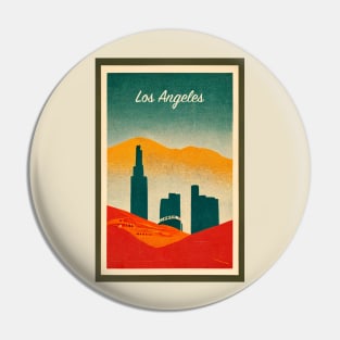 Los Angeles Retro Travel Pin