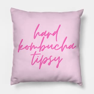 ♡ hard kombucha tipsy ♡ Pillow