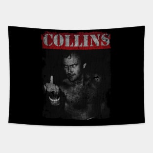 TEXTURE ART - Phil Collins meme Tapestry