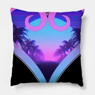 Kingdom Hearts Vaporwave Pillow