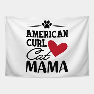 American Curl Cat Mama Tapestry