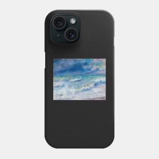 Seascape (1897) by Pierre-Auguste Renoir. Phone Case