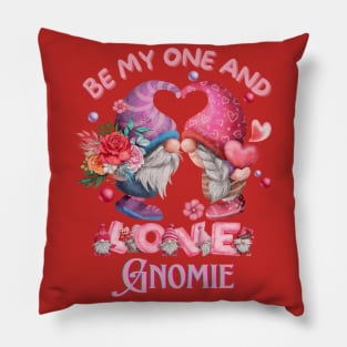 Gnome Valentine's Day Pillow