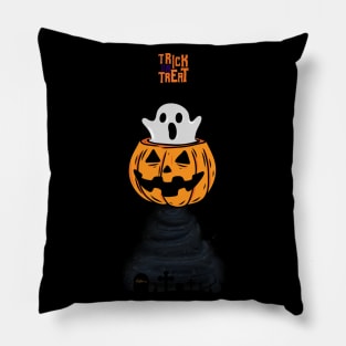 Trick or Treat Halloween Pillow