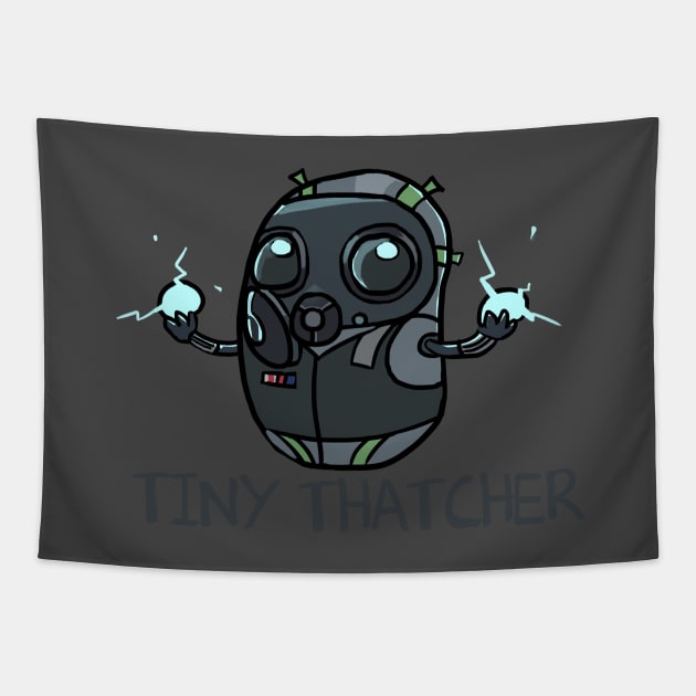 Tiny Thatcher Tapestry by russ29