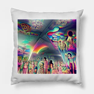 Psychedelic Afterlife Pillow