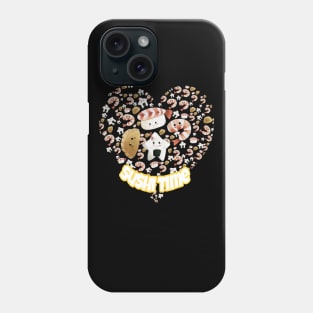 Cute Sushi Time Design Phone Case