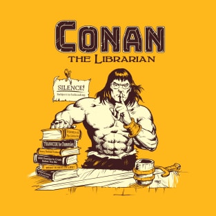 Conan the Librarian Alt Vertion T-Shirt