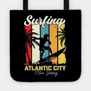 Surfing | Atlantic City, New Jersey Tote