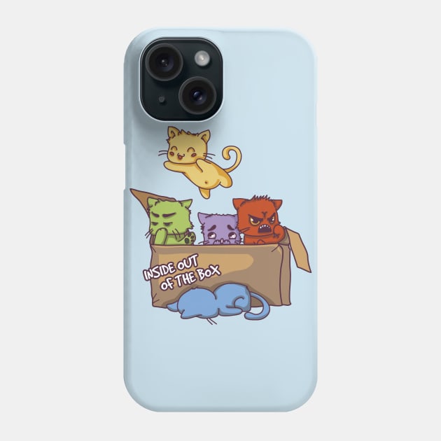 Inside out of the box Phone Case by yuniku