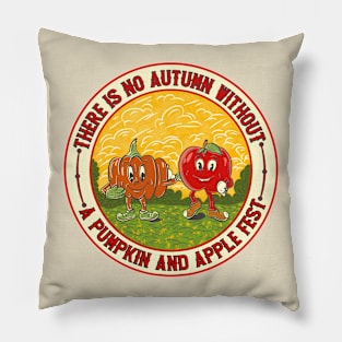 There is no autumn without a pumpkin and apple fest. Pillow