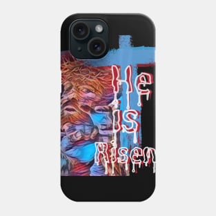 Easter -Jesus is risen symbolic art Phone Case