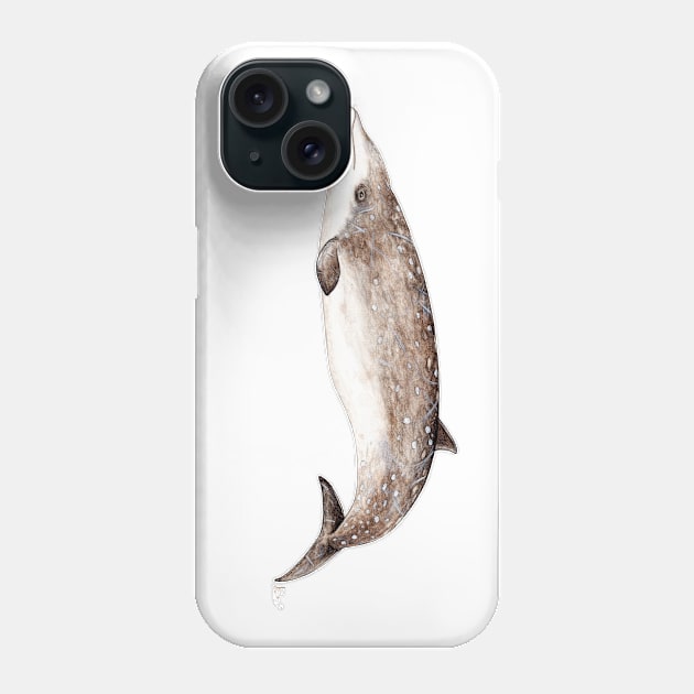 Beaked whale Phone Case by chloeyzoard