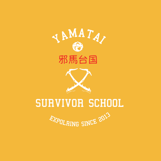 Yamatai Survivor School (White) by Nguyen013