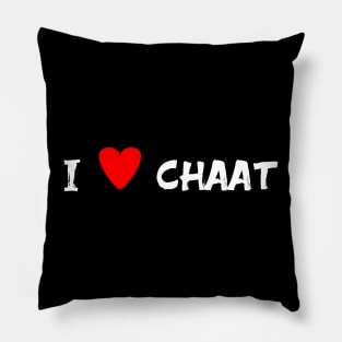 I love chaat Pillow