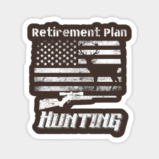 Retirement Plan Hunting Magnet