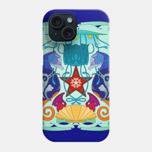 Sea life panoply Phone Case