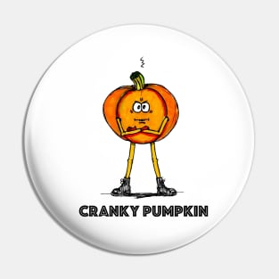 Cranky pumpkin Pin