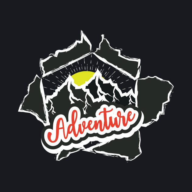 Adventure by T-Shirt Attires