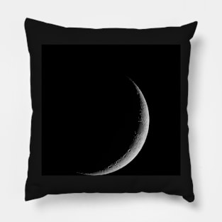 Moon - Waxing Crescent Pillow