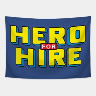 Hero for Hire-Away Edition Tapestry