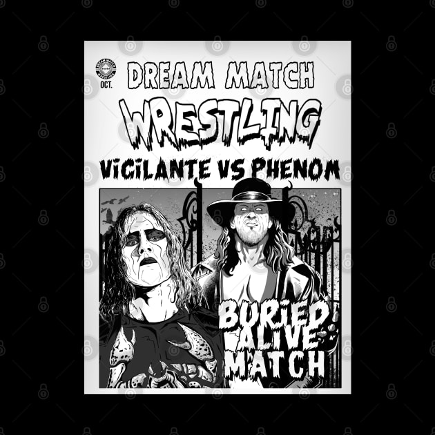 Undertaker vs Sting 2 by DrawnStyle