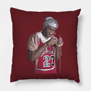 BASKETBALLART - GRANDMA MJ23 Pillow