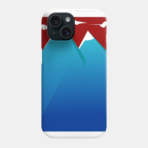 blue mountain Phone Case by BLUESIDE