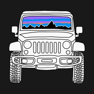 Sunset Vehicle T-Shirt