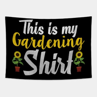 This is My Gardening Shirt Novelty Gardening Tapestry