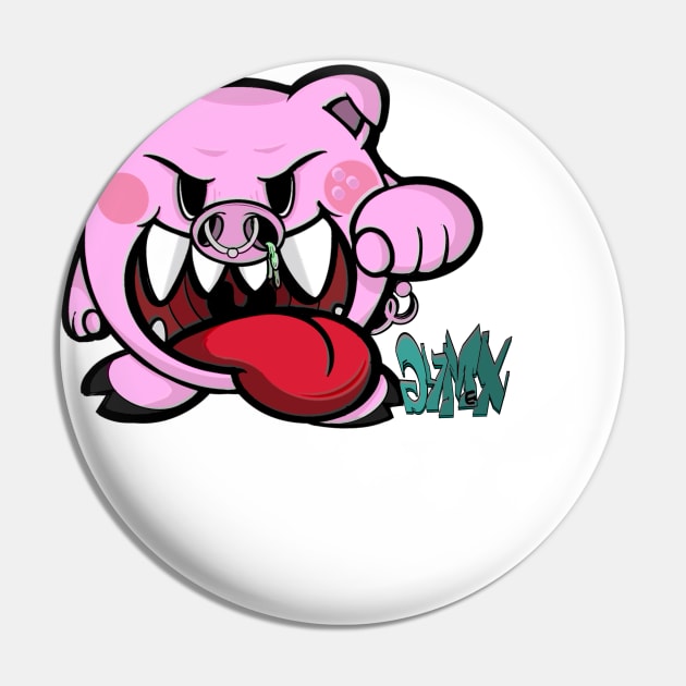 This little piggy Pin by Nogymeks