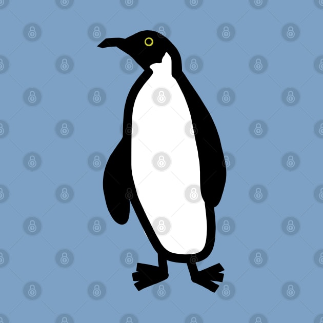 Cute Animals Penguin Doodle by ellenhenryart
