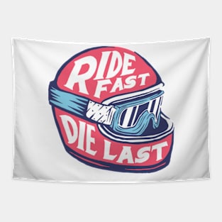 Ride fast die last Tapestry