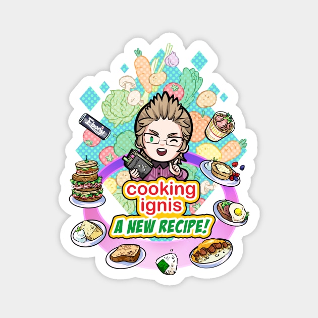 Cooking Ignis Magnet by beanclam