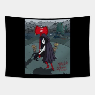 Marceline and the Zombie Fiends Tapestry