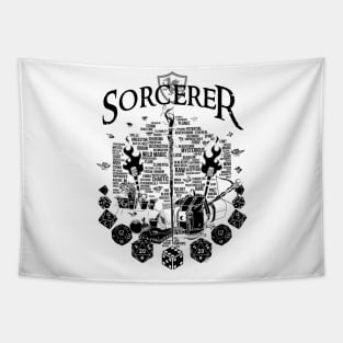 RPG Class Series: Sorcerer - Black Version Tapestry