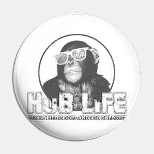 HuB Life (Monkey) Pin